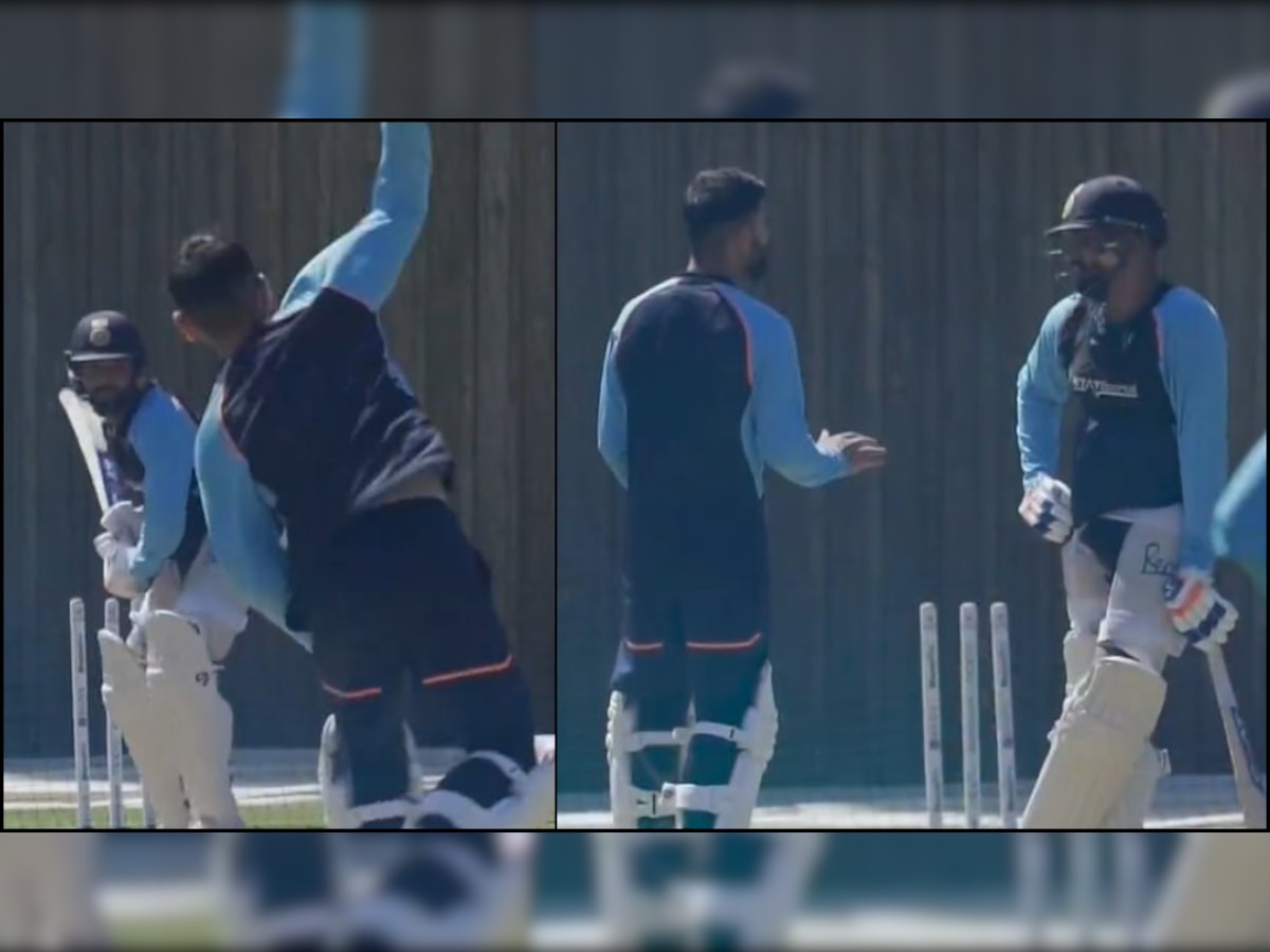 WTC Final: Fans enjoy Virat Kohli giving throwdowns, batting tips to Rohit Sharma - WATCH