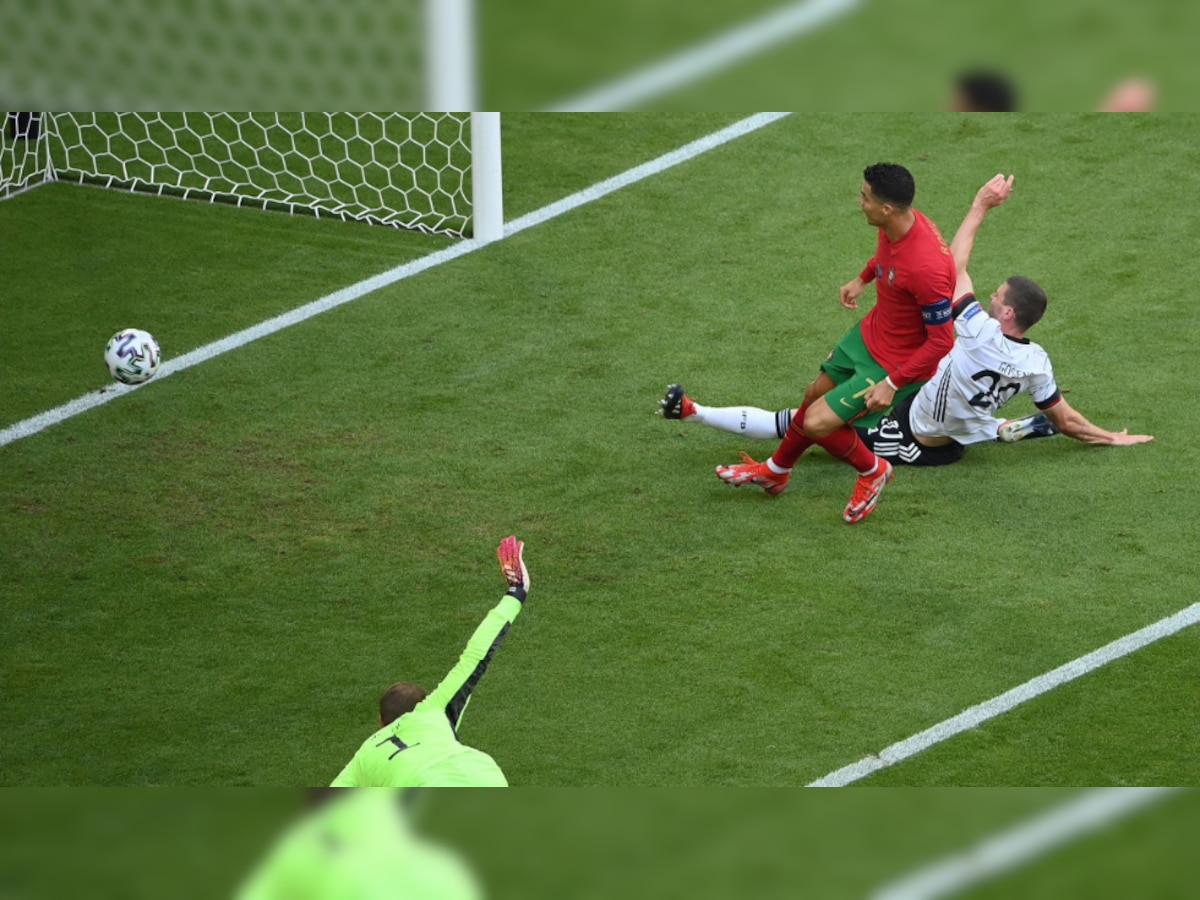 EURO 2020: WATCH Cristiano Ronaldo sprint 92m in just 14.2 seconds, scores his first-ever goal against Germany