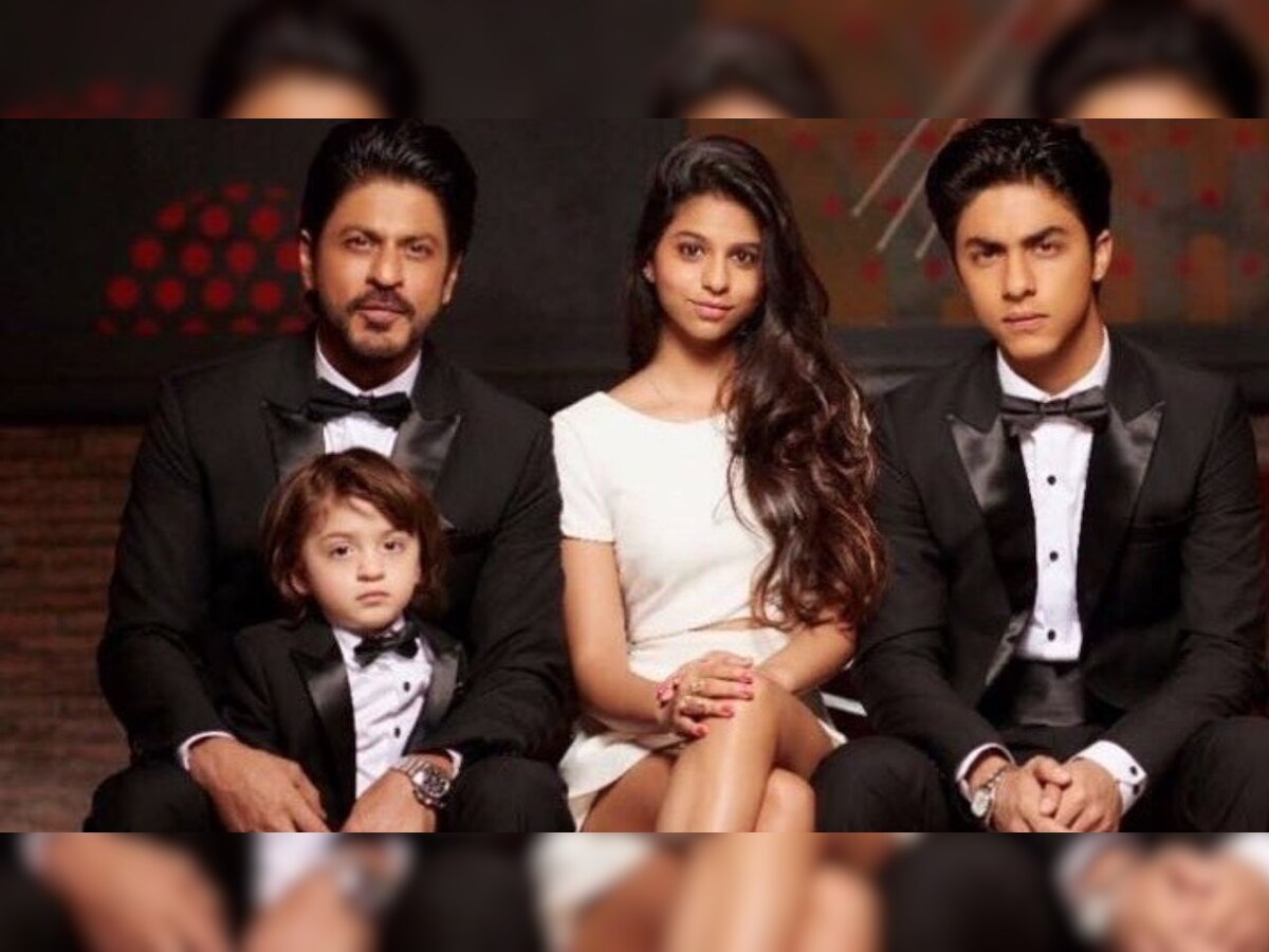 On Father's Day Shah Rukh Khan wishes parents the most beautiful moments with 'lil naughty munchkins’ 