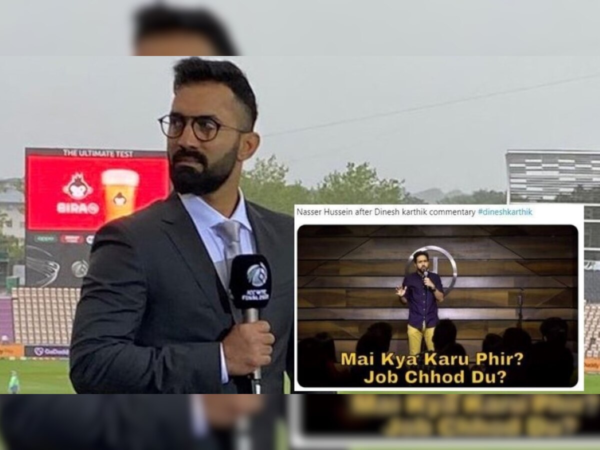 WTC final: Dinesh Karthik brutally trolls ex-England captain Nasser Hussain during commentary, leaves fans in awe