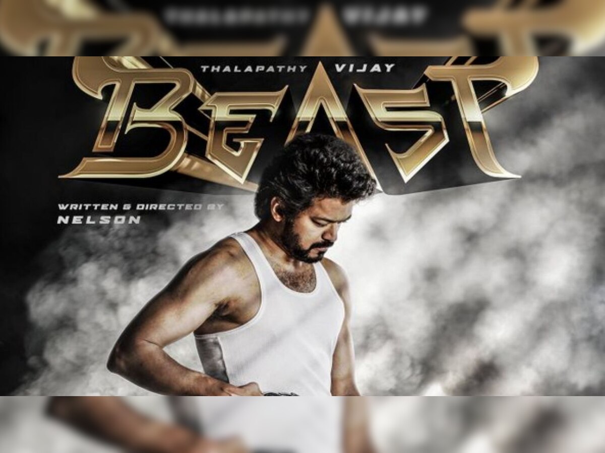 'Thalapathy 65' gets its title! Vijay gets into the 'Beast' mode