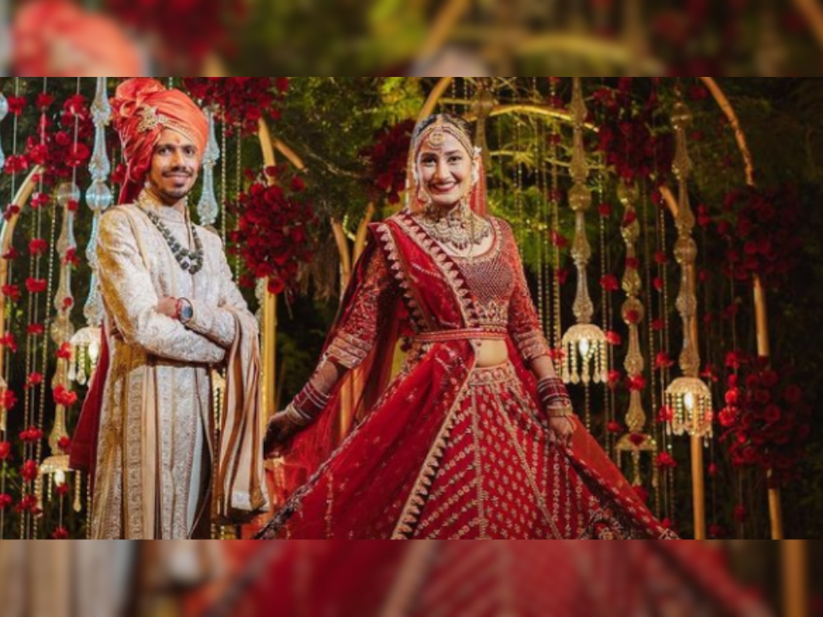 Yuzvendra Chahal shares romantic photo with wife Dhanashree Verma on their six-month anniversary
