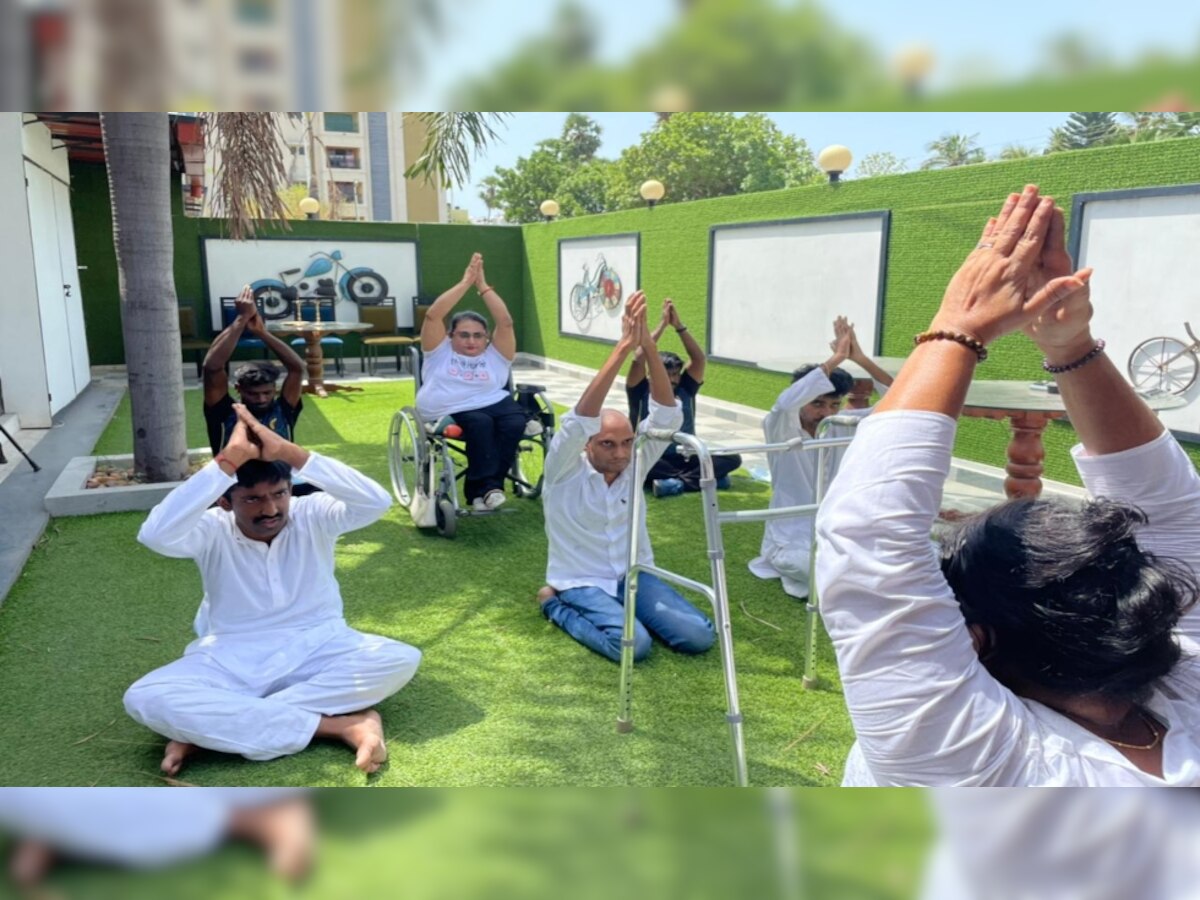 Anybody can do Yoga: Differently abled persons join the International Yoga Day movement