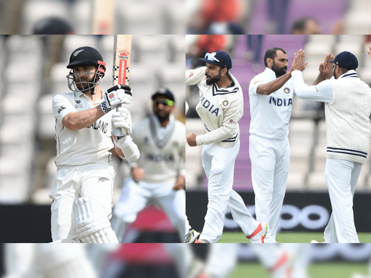 WTC final: Kane Williamson, lower order help New Zealand take lead, Mohammed Shami gets 4-fer