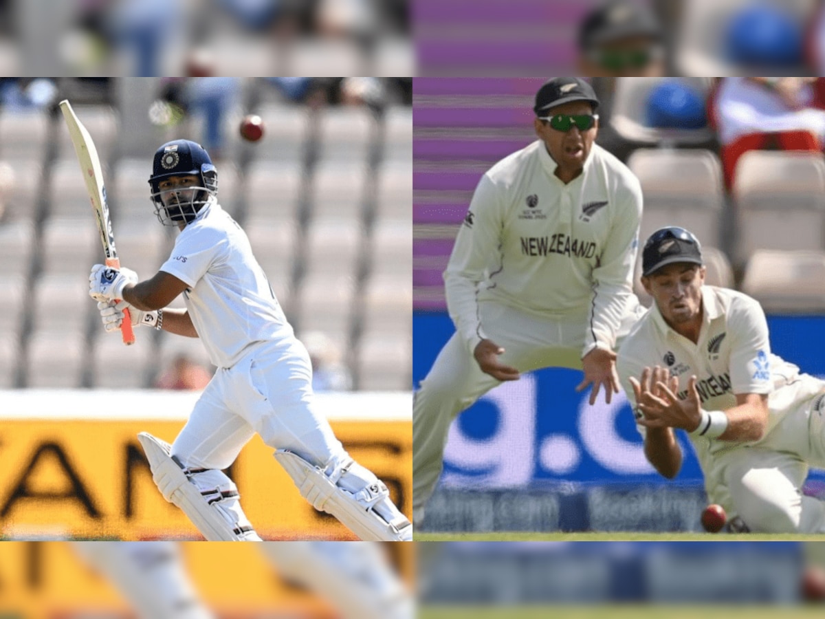 WTC final: 'Did Southee just drop the match?' - Twitterati react to pacer dropping Rishabh Pant in slips