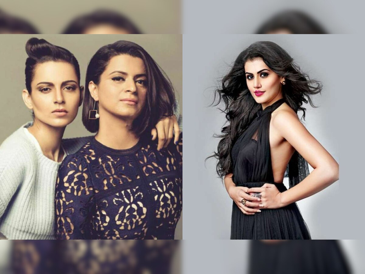 Rangoli Chandel calls Taapsee Pannu 'creepy fan' of Kangana Ranaut for 'copying' latter's saree look