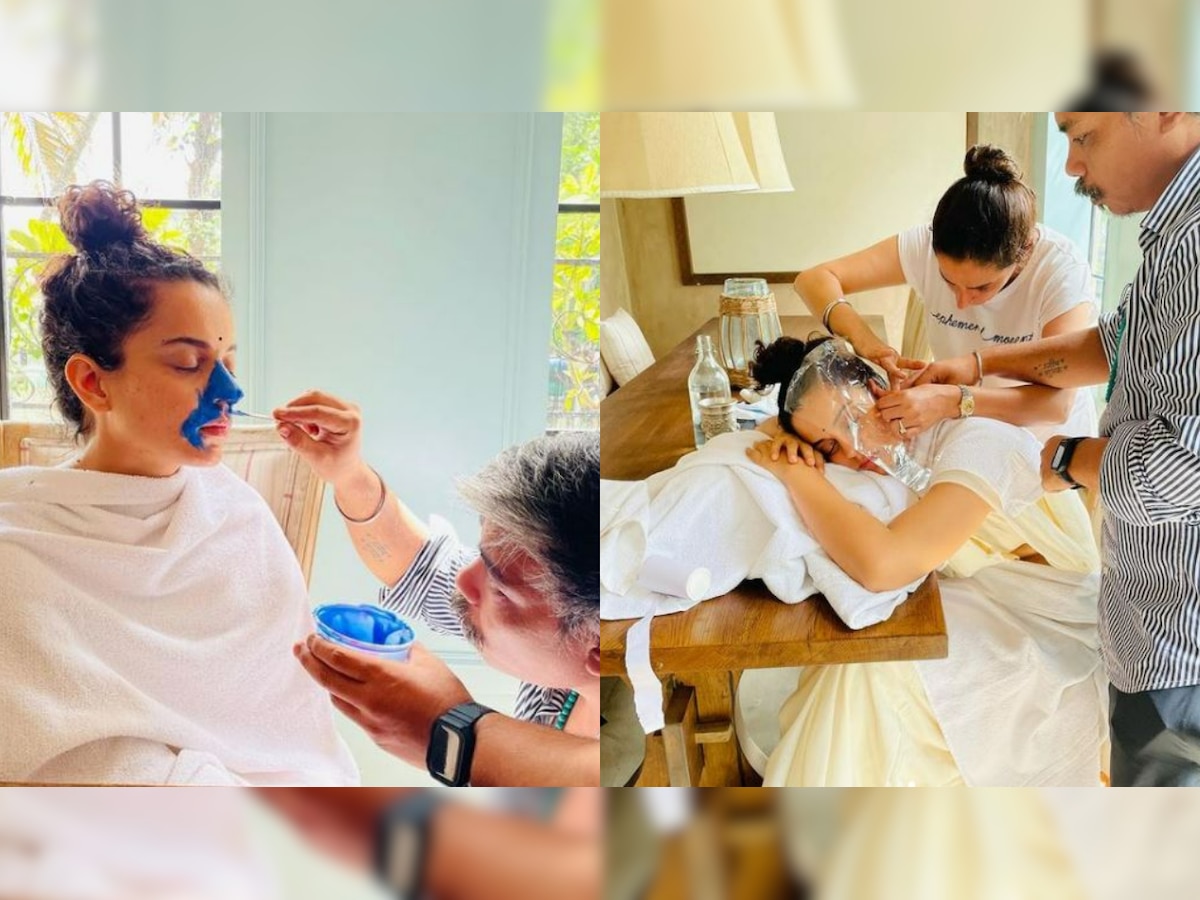 In Pics: Kangana Ranaut begins prep to play former PM Indira Gandhi in her next 'Emergency'