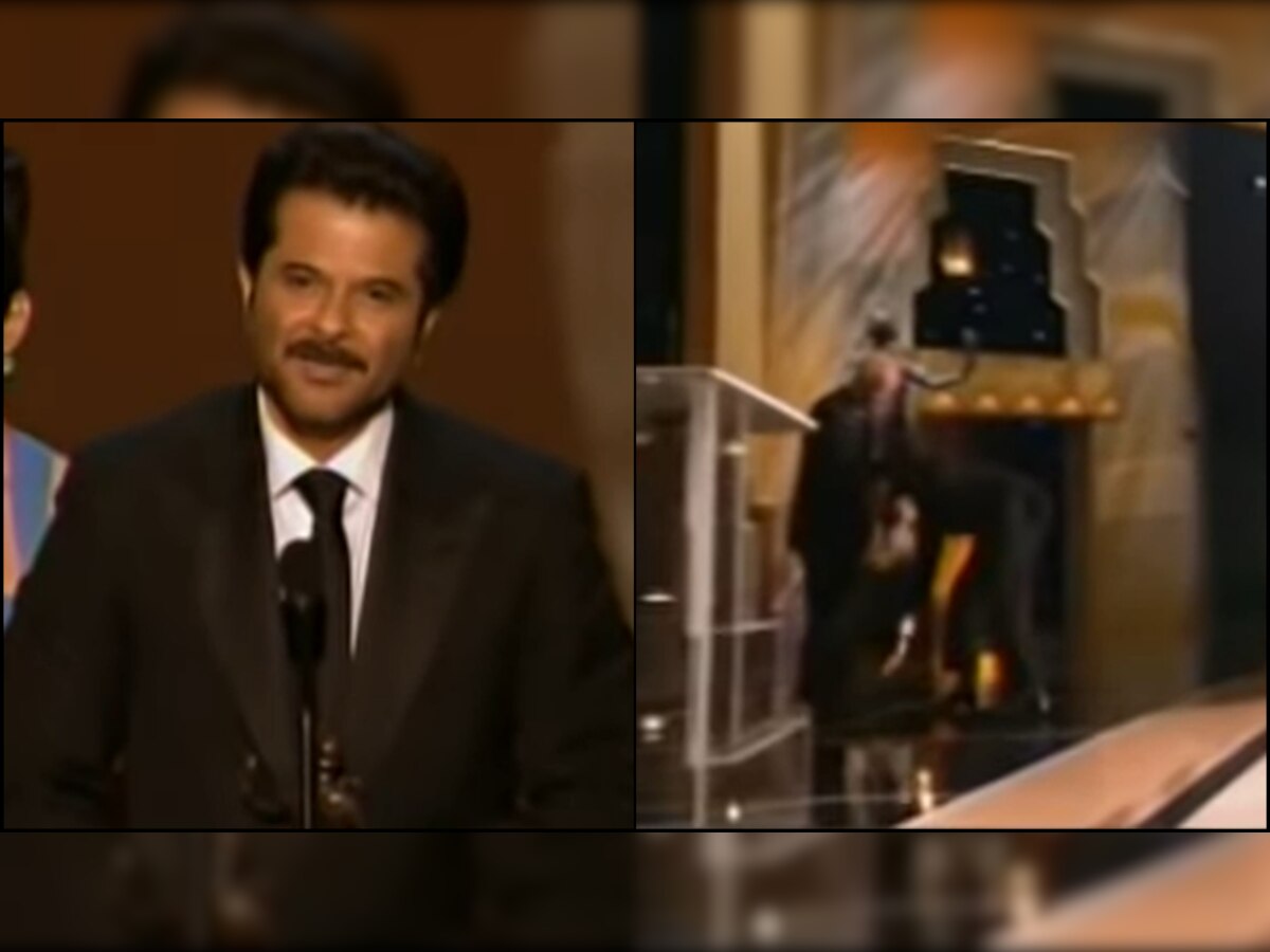 Throwback: When emotional Anil Kapoor touched Sir Anthony Hopkins feet on receiving SAG Award for 'Slumdog Millionaire'