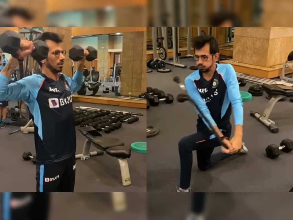 Yuzvendra Chahal shares workout video, gets hilariously trolled by ex-England cricketer