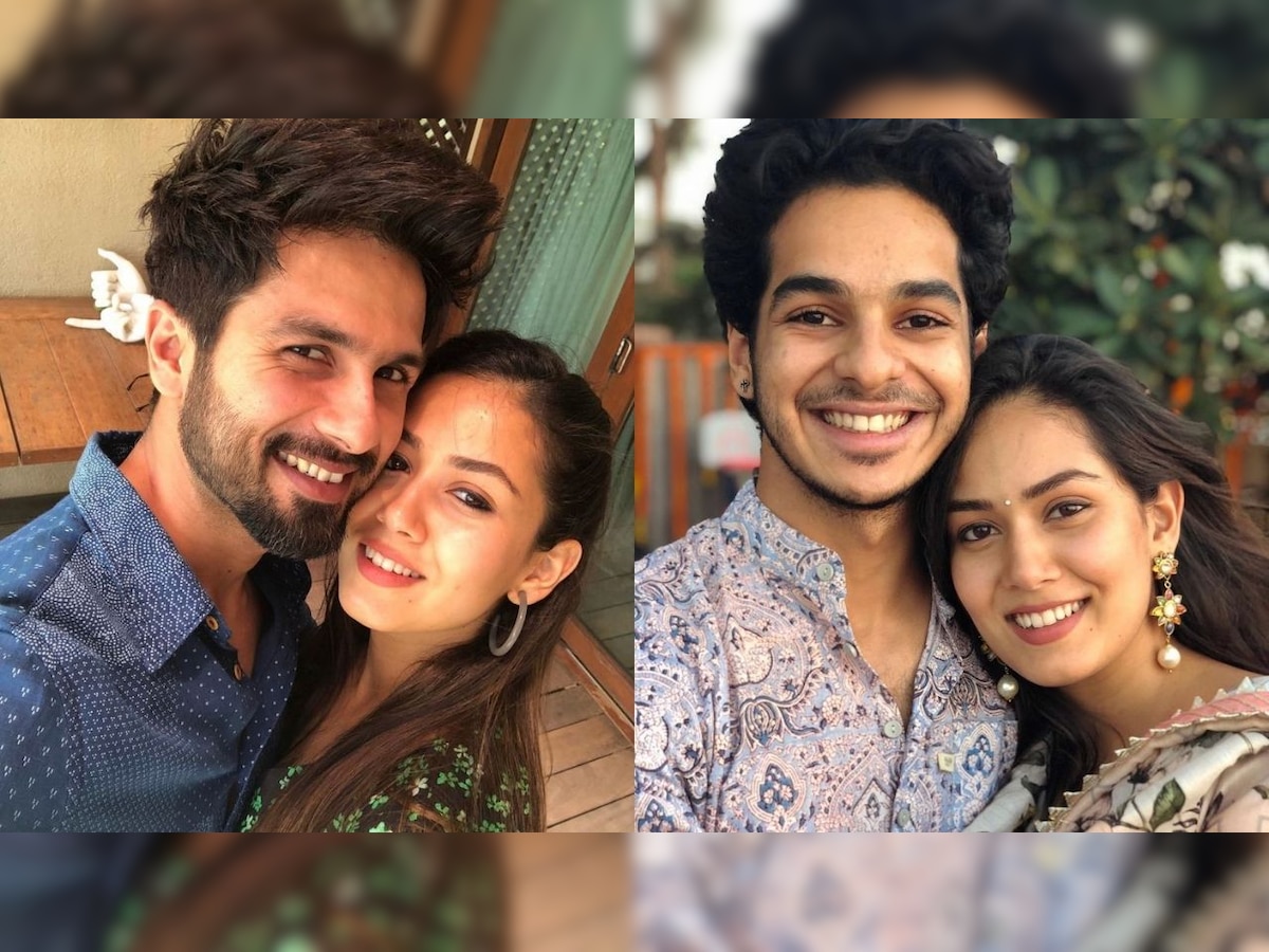 Mira Rajput shares cute throwback photo of Shahid Kapoor, Ishaan Khatter with similar expressions