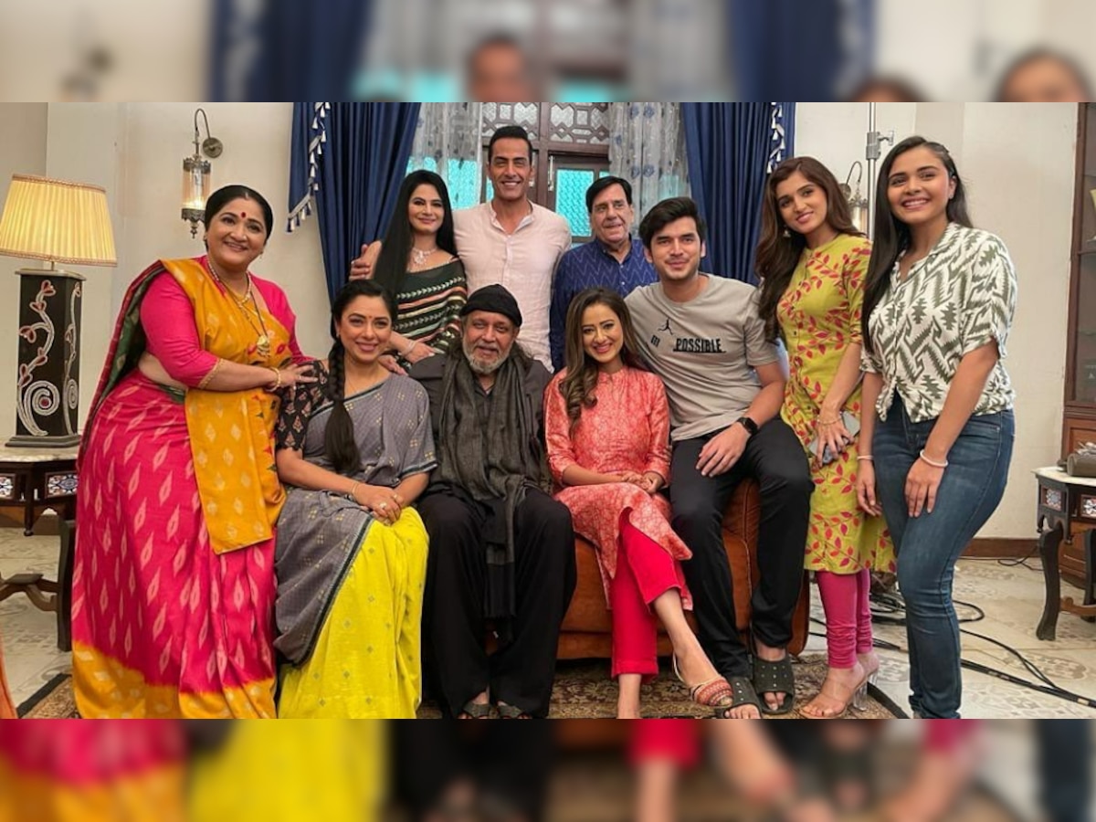 'Anupamaa' actor Madalsa Sharma's father-in-law and actor-politician Mithun Chakraborty pays surprise visit on the sets
