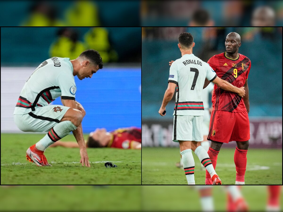 WATCH: Portugal's Cristiano Ronaldo gets emotional after Euro 2020 exit, shares special moment with Lukaku