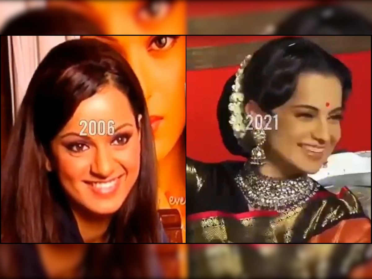 'What growing up in film industry looks like': Kangana Ranaut shares her epic transformation video from 2006 to 2021