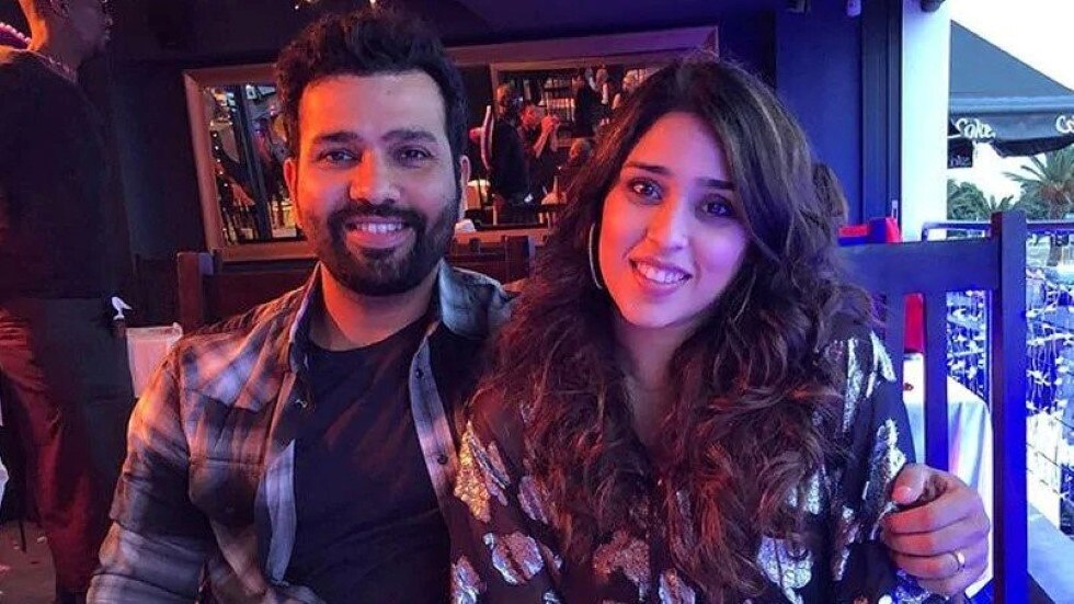 Rohit Sharmas wife Ritika Sajdeh apologises to him as she shares this photo picture pic