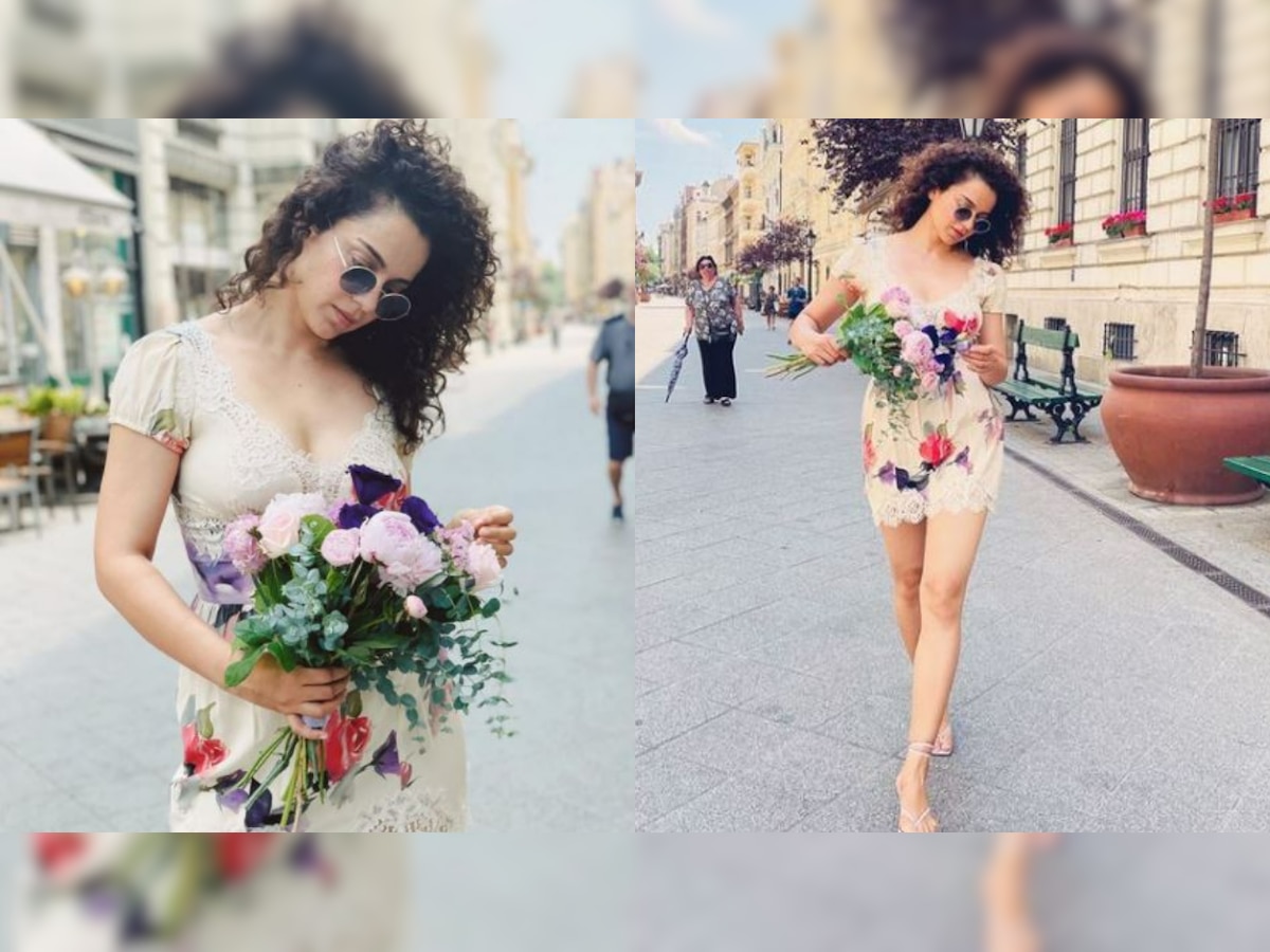 VIRAL PHOTOS: Kangana Ranaut turns into 'Bollywood bimbo' in 'self-indulgent', breezy pictures from Budapest