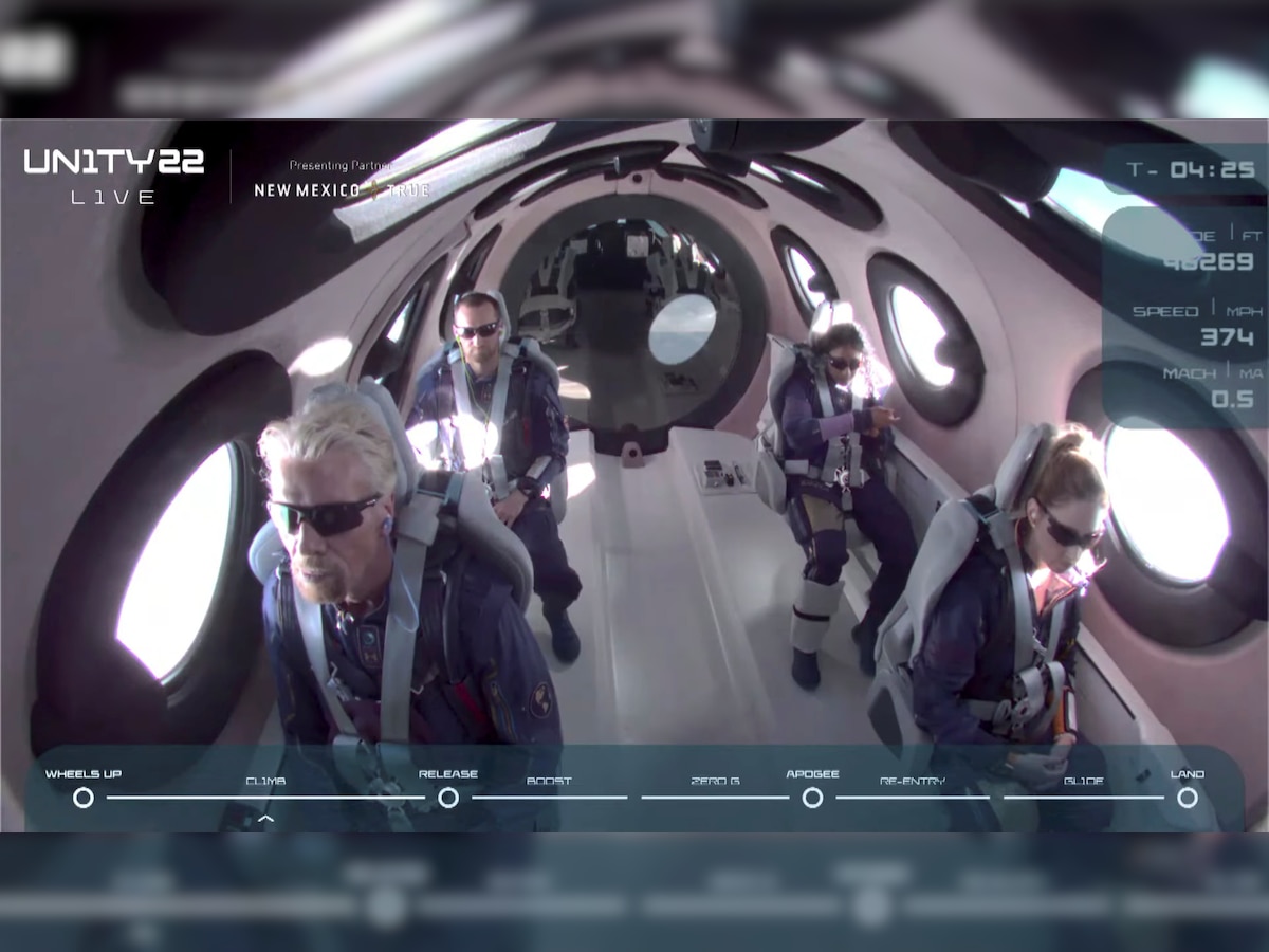 Richard Branson, Virgin Galactic crew complete historic trip to the edge of space