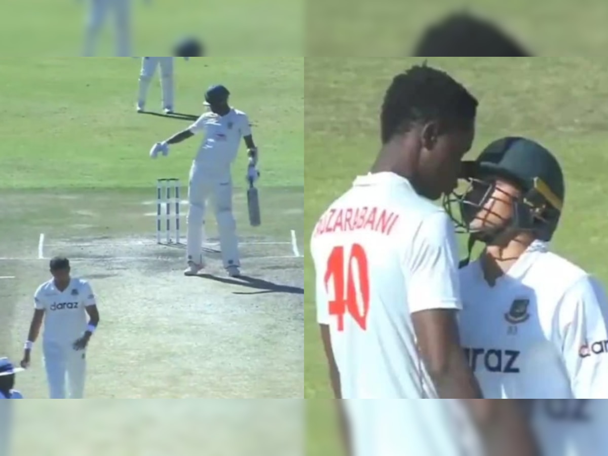 Watch: Zimbabwe pacer Blessing Muzarabani gives back to Bangladesh seamer Taskin Ahmed in style, break dances on pitch