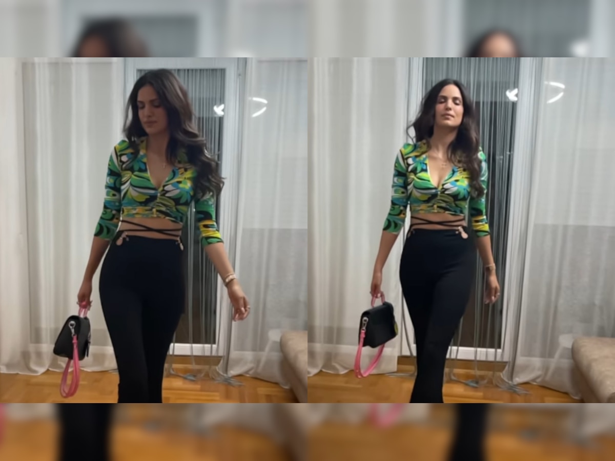 Watch: Hardik Pandya's wife Natasa Stankovic does a cat walk in her room, video goes VIRAL