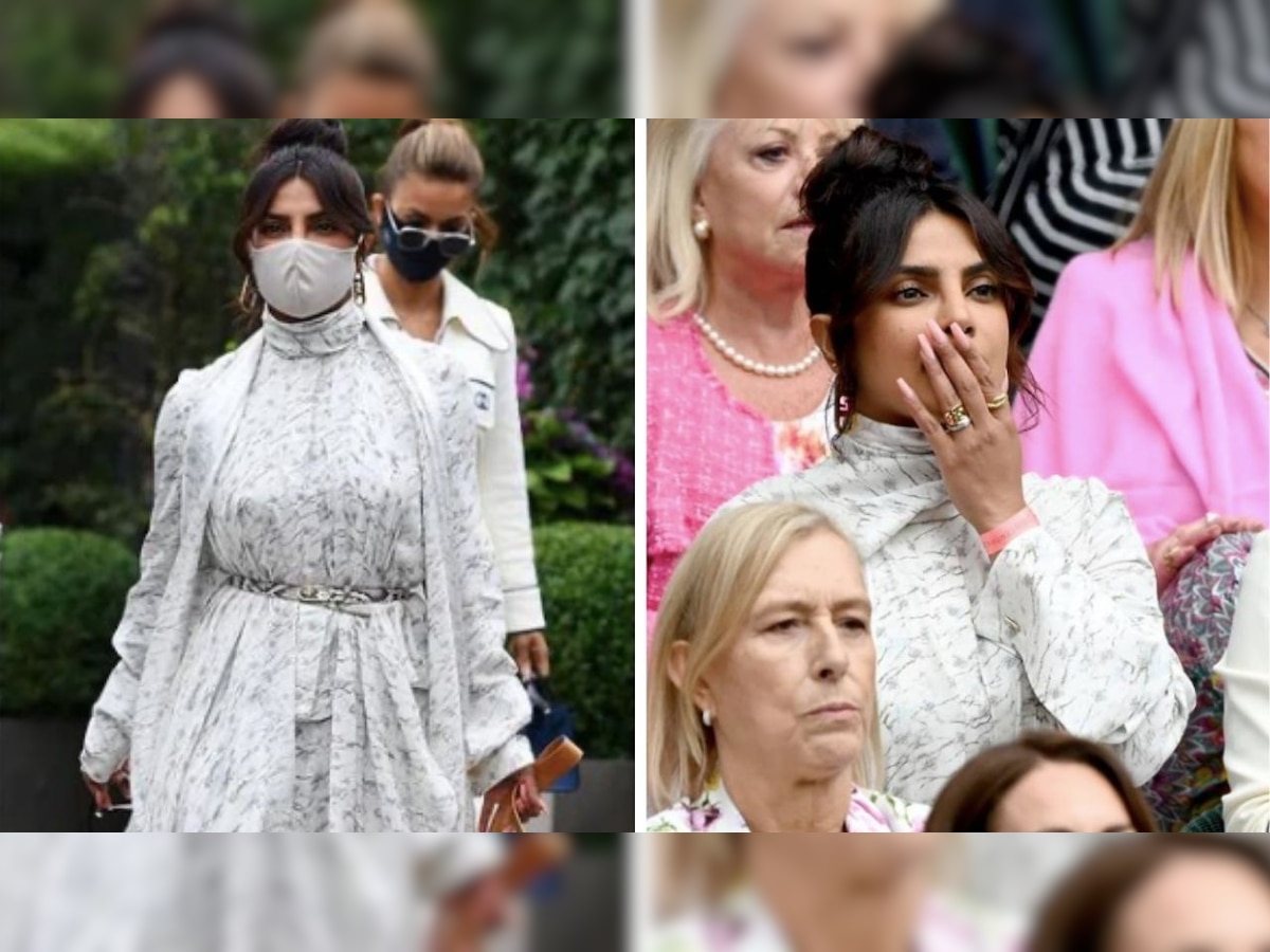 Priyanka Chopra gets trolled, compared to Kate Middleton for her dress at Wimbledon Finals, netizens call her 'tacky' 