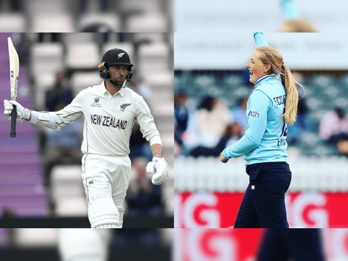 New Zealand's Devon Conway, England spinner Sophie Ecclestone win ICC Player of the Month award