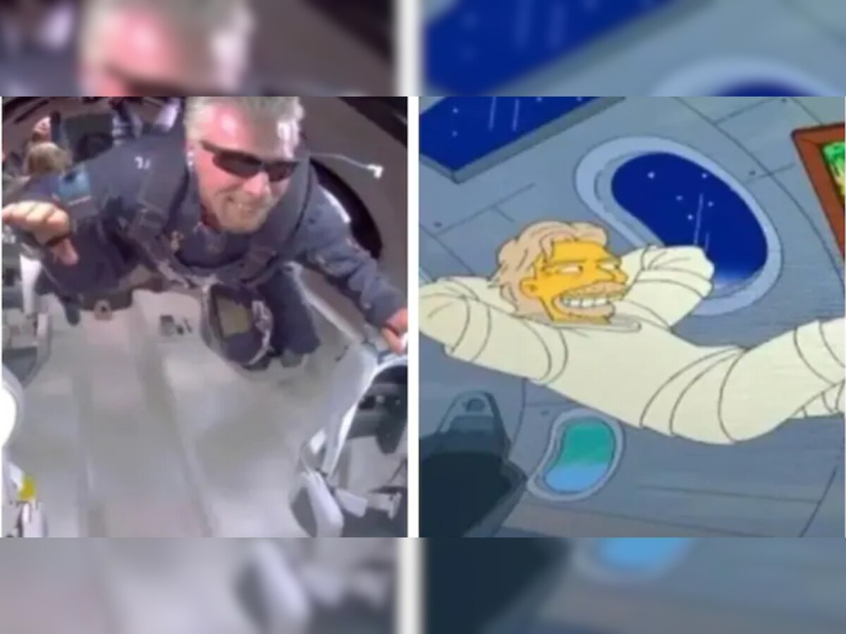 Did The Simpsons already 'predict' Richard Branson's epic space travel? This viral video is proof