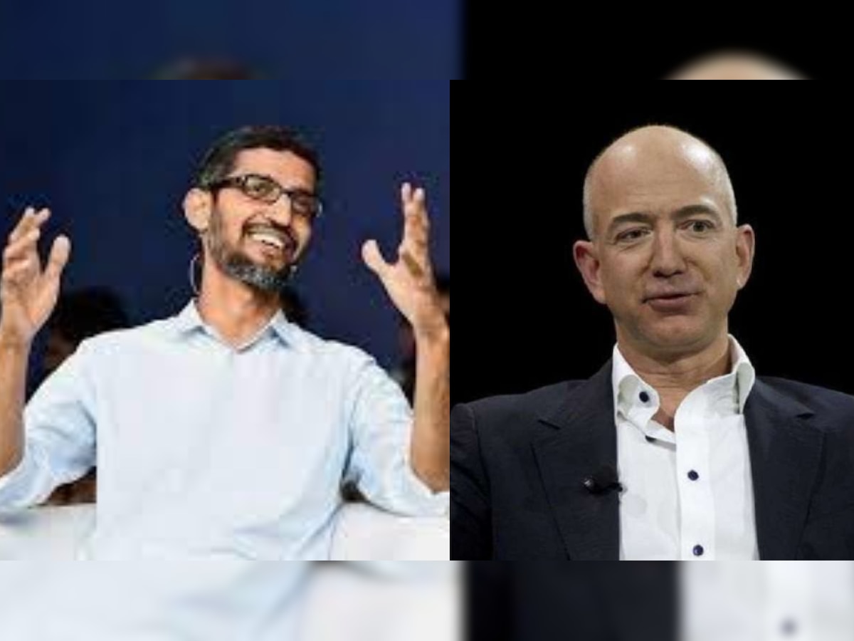 Google CEO Sundar Pichai breaks silence on former Amazon CEO Jeff Bezos flying into space