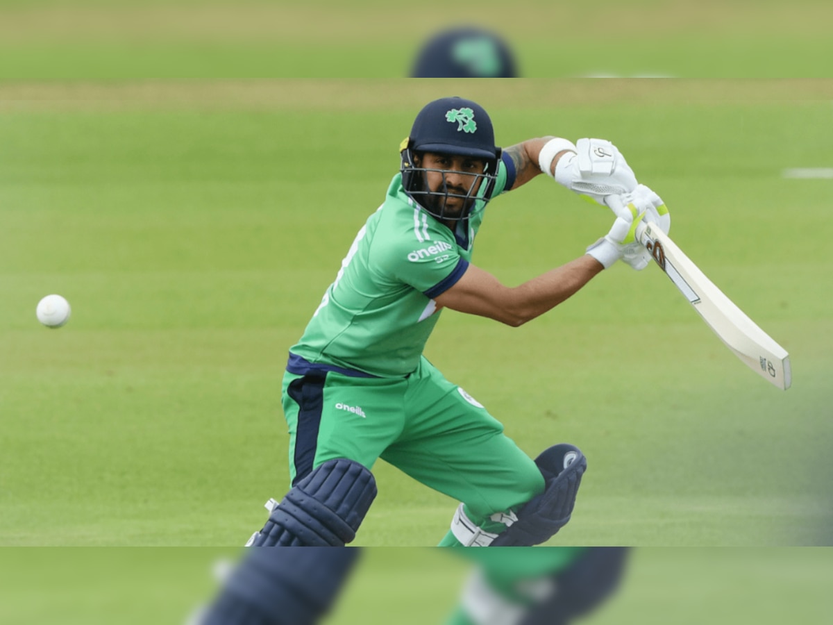 India-born Simi Singh becomes first cricketer to score ODI century batting at No 8 for Ireland