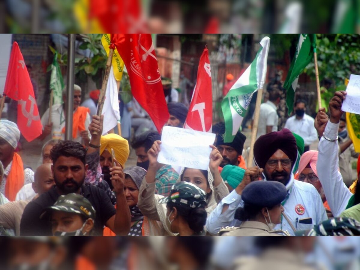 Farmers start 'Kisan Sansad' parallel to Parliament's Monsoon Session at Delhi's Jantar Mantar