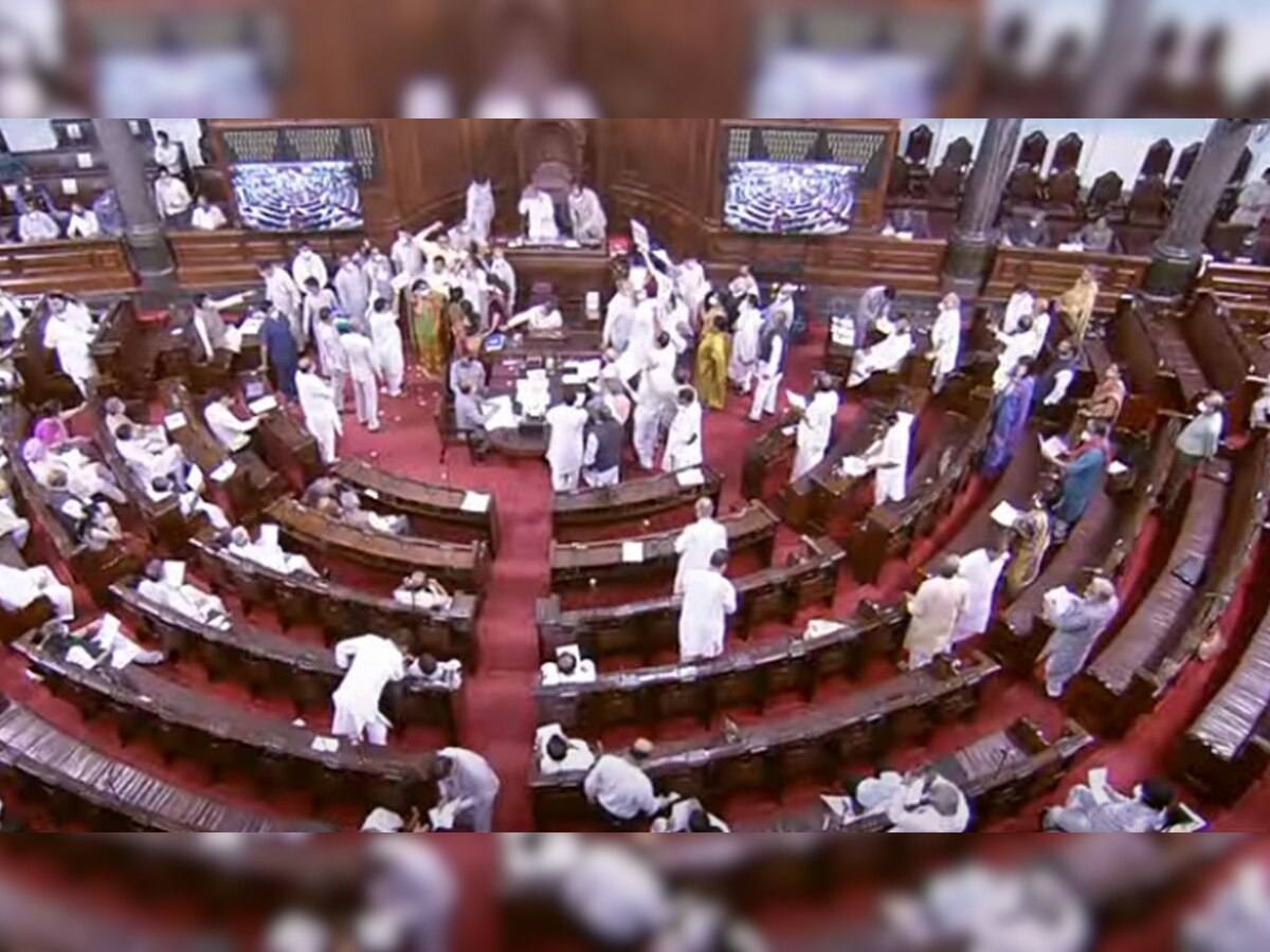 Pegasus row: TMC MP snatches statement from IT Minister in Rajya Sabha, tears it into pieces