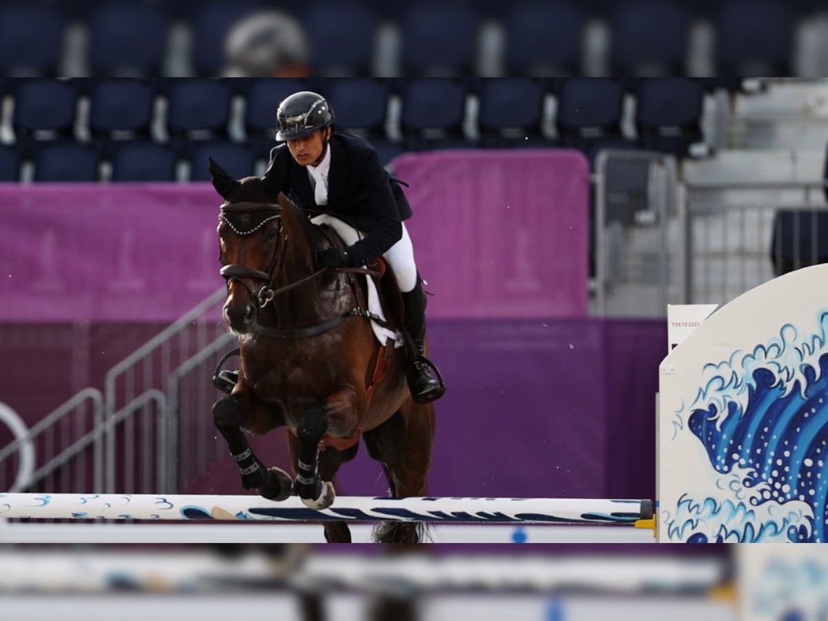 Tokyo 2020 Olympics: Indian equestrian Fouaad Mirza and horse Seigneur Medicott book place in final