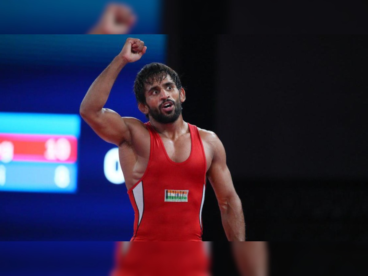 Tokyo 2020 Olympics: Bajrang Punia defeats Iran's Mortaza Ghiasi Cheka by fall, enters semi-finals