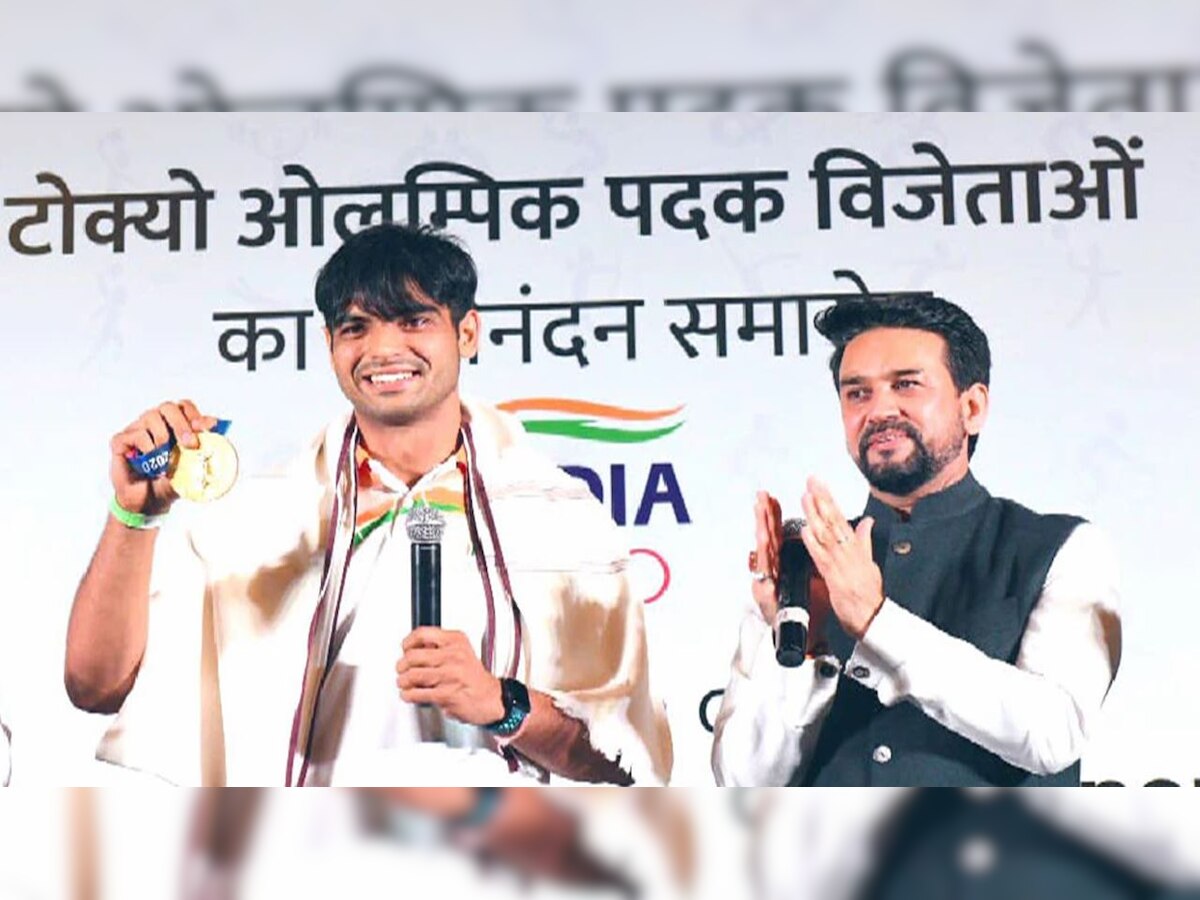 'Not just medal, you have won hearts': Anurag Thakur felicitates Olympians