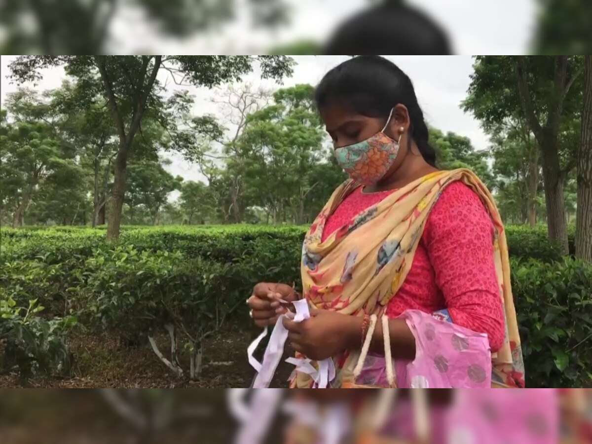 FACT CHECK: Viral news about Pinky Karmakar who works as a daily wager in Assam tea garden is FAKE