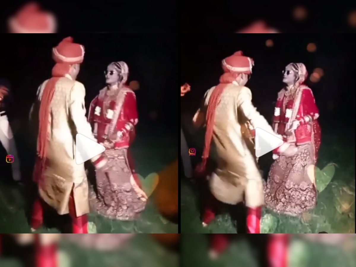 Bride and groom dance off on famous Lata Mangeshkar song during wedding - WATCH viral video