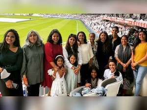 Cricket fam: R Ashwin's wife poses with Ritika Sajdeh, Sanjana Ganesan, other WAGs at Lord's, pic goes VIRAL