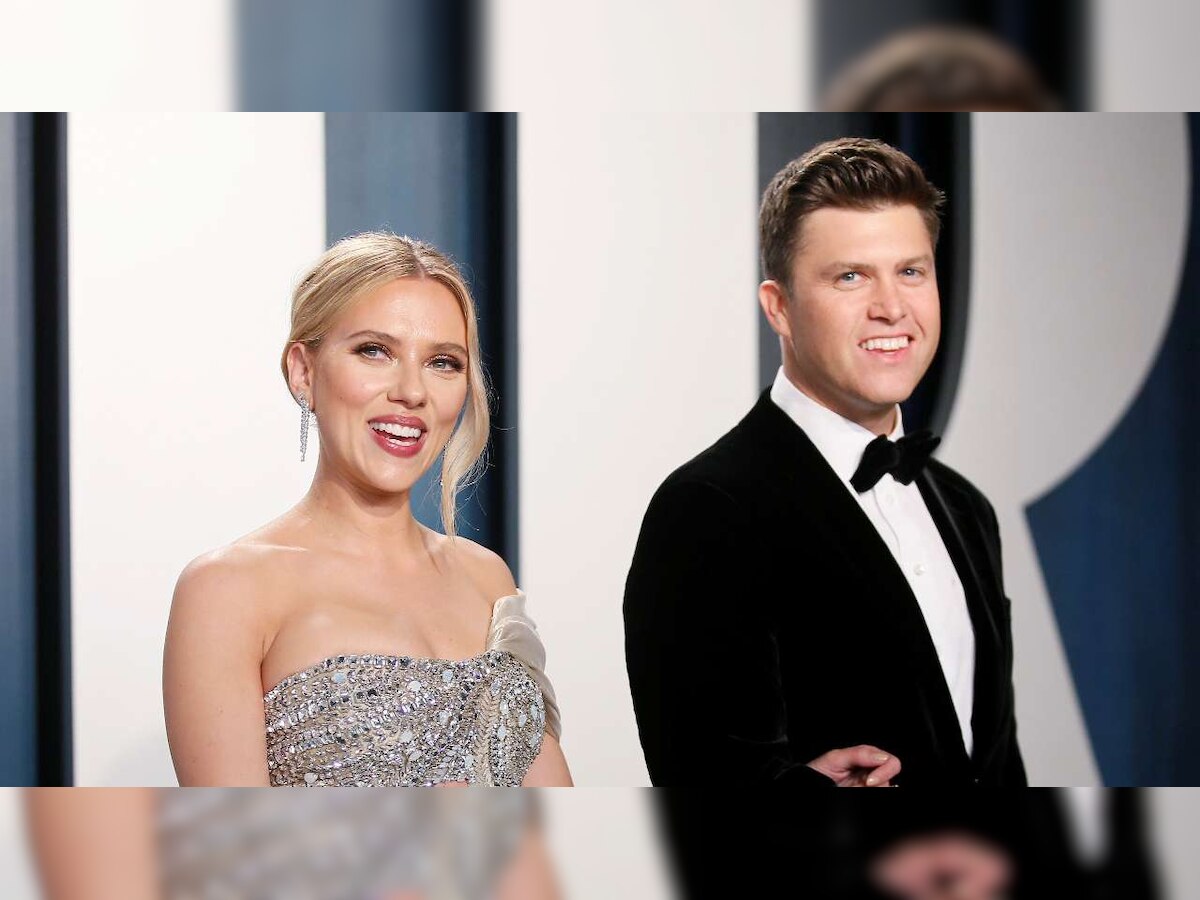 It's a boy! 'Black Widow' star Scarlett Johansson and Colin Jost welcome their first child together, reveal name