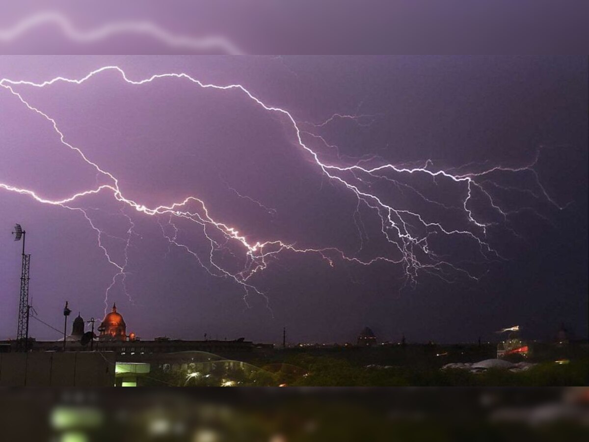 NCR weather update: Light to heavy rain with thunderstorms likely in Delhi, Noida and adjoining areas today