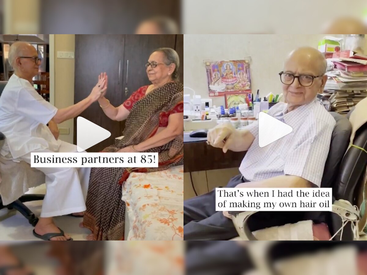 85-year-old man and his wife become rich overnight, WATCH to find out how