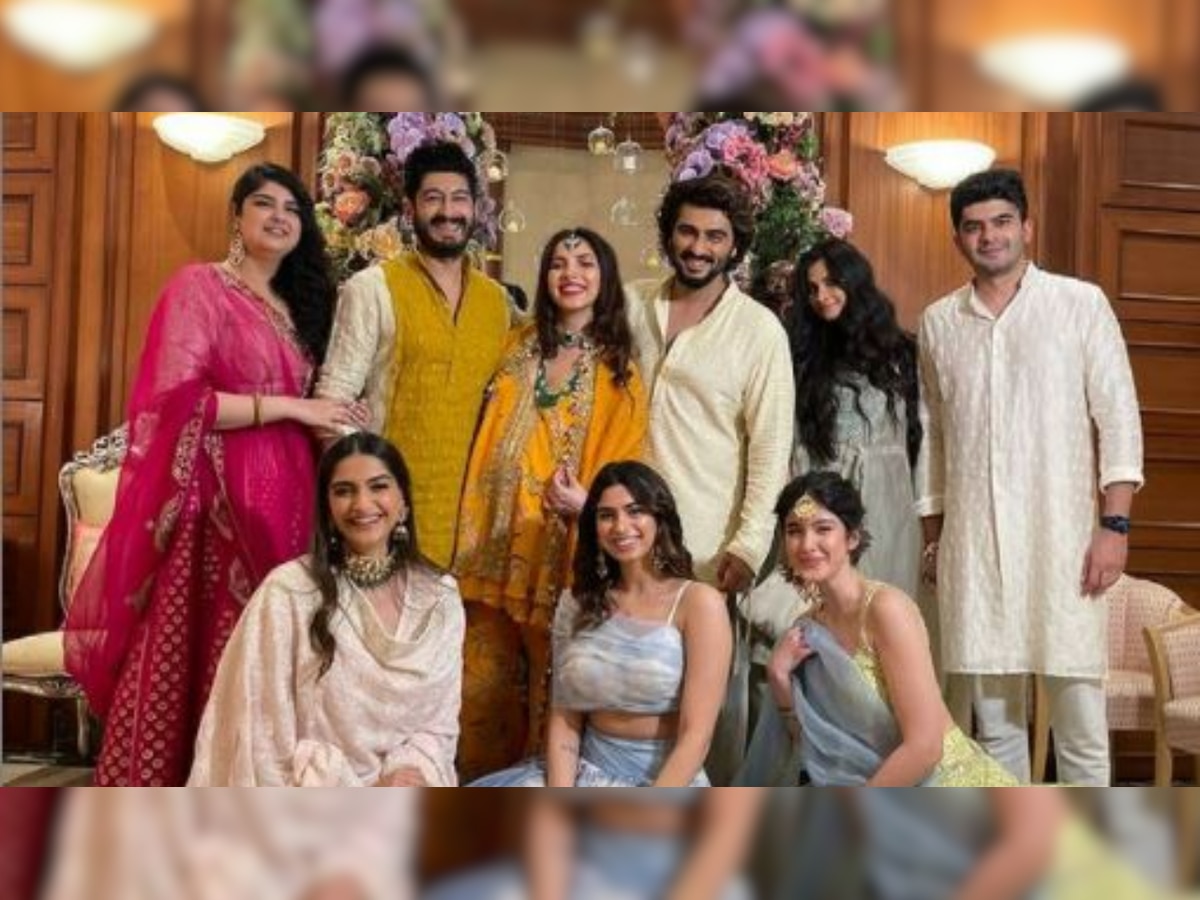 PHOTOS: Cousins Sonam, Khushi, Shanaya, Rhea, Anshula look stunning at Antara Marwah's baby shower