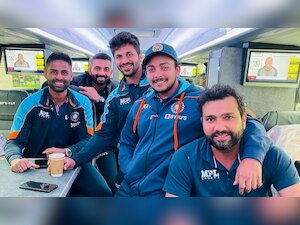 'When sleep is life': Rohit Sharma captures Prithvi Shaw, Shardul Thakur on the bus ride