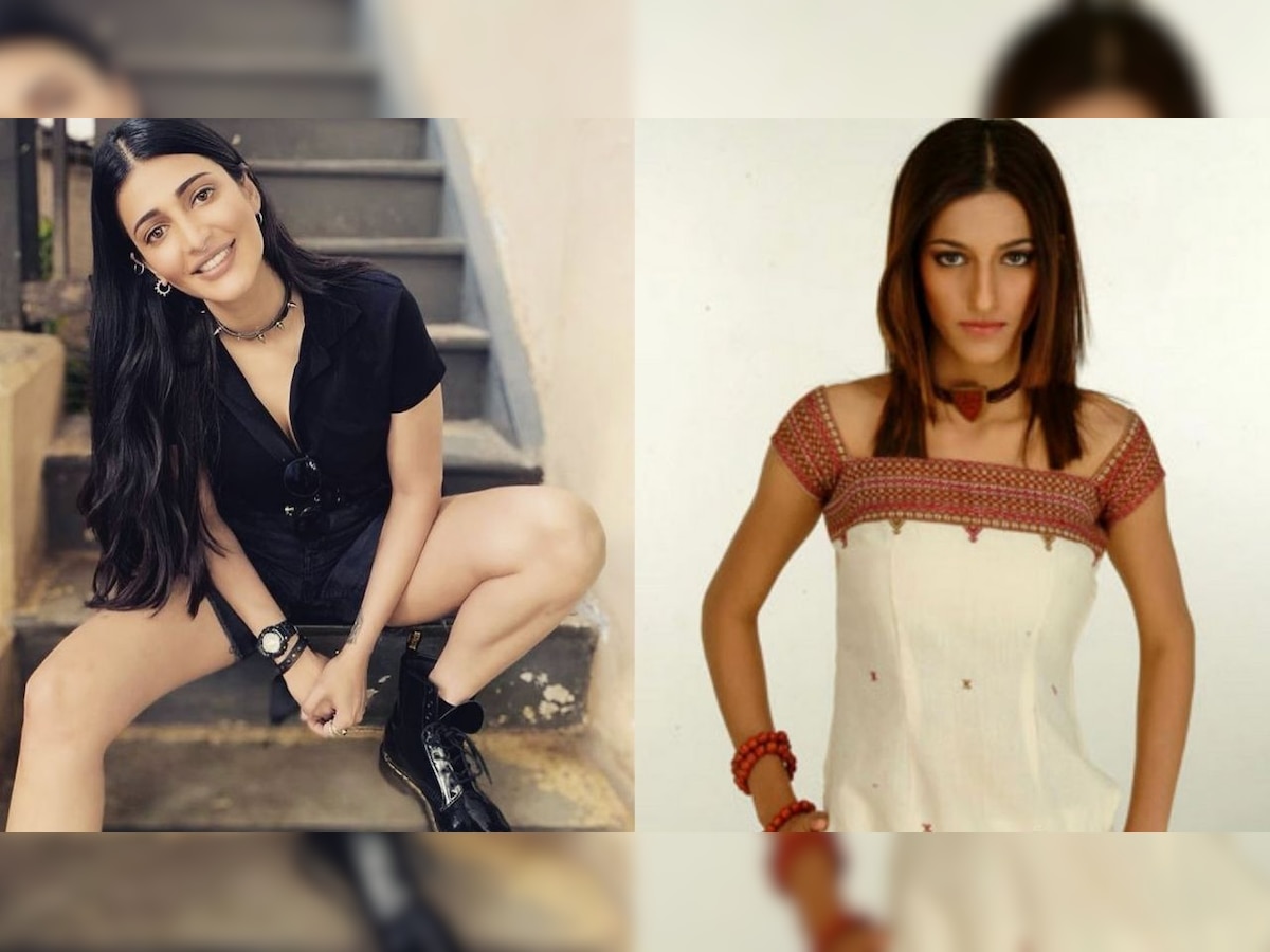 Shruti Hassan Xxx Video - Shruti Haasan shares UNSEEN photos from her first ever modelling shoot,  fans say she looks unrecognisable - see pics