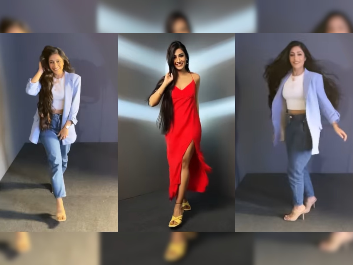 Yuzvendra Chahal's wife Dhanashree Verma takes internet by storm, flaunts different styles with VIRAL Instagram video