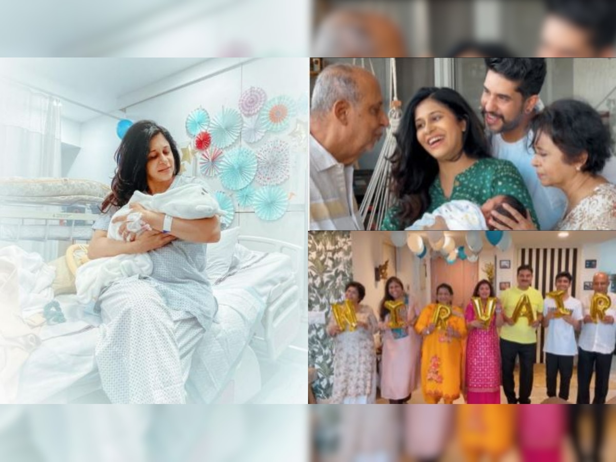 Kishwer Merchant and Suyyash Rai have a unique name for their newborn son - watch video