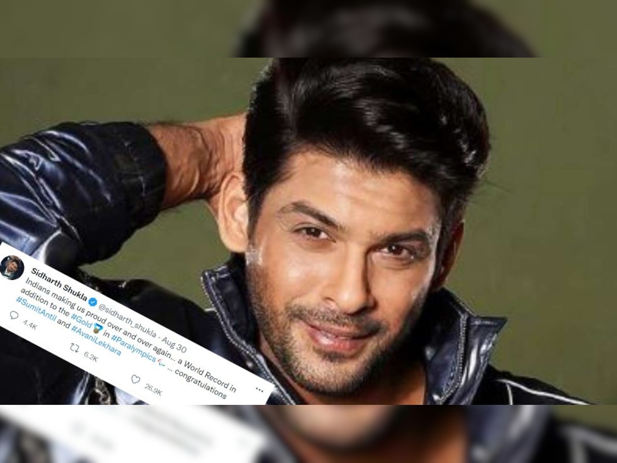 Sidharth Shukla dies: Actor’s last tweet about Tokyo Paralympics winners goes viral