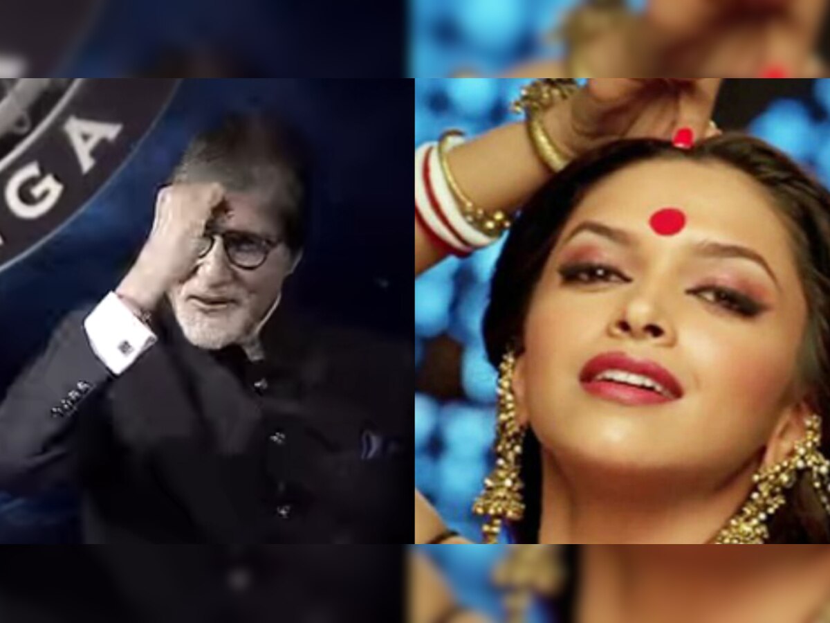 ‘KBC 13’: Amitabh Bachchan recreates Deepika Padukone’s famous dialogue ‘ek chutki sindoor’ - WATCH