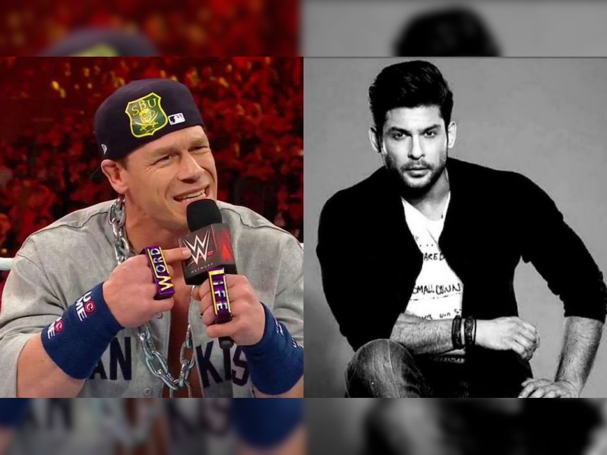 WWE wrestler John Cena pays tribute to Sidharth Shukla, fan says 'every Indian waiting for this'