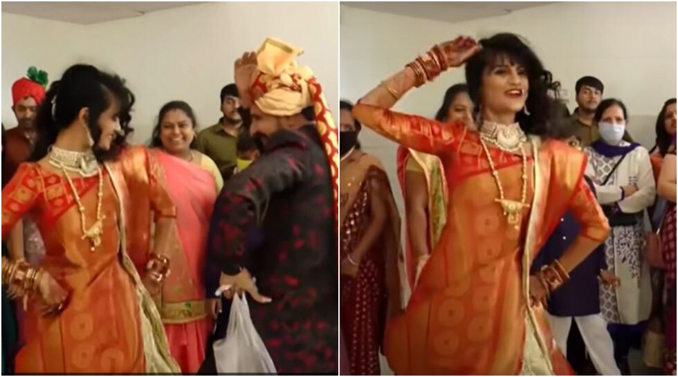 Bhabhi ka dhaansu dance Sister-in-law dances to popular Bollywood song during devars wedding