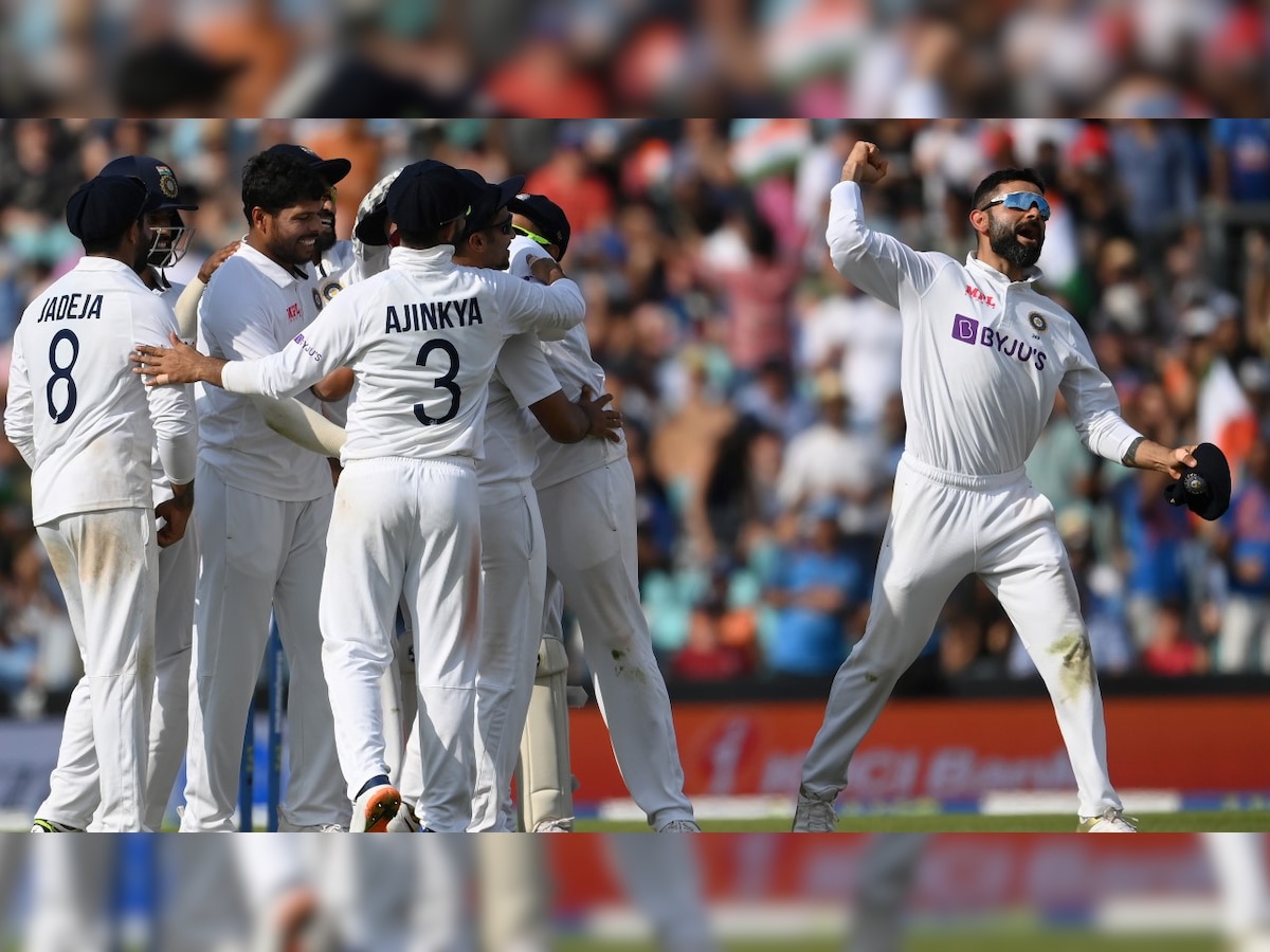 Virat Kohli's Indian team win a Test match at Oval after 50 years, beat England by 157 runs