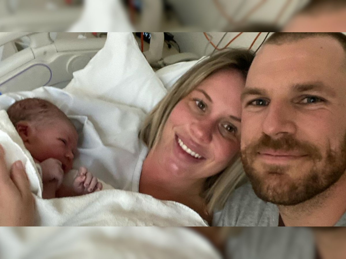 'Welcome to the world, Esther Kate Finch': Aussie skipper Aaron Finch announces arrival of a baby girl with wife Amy