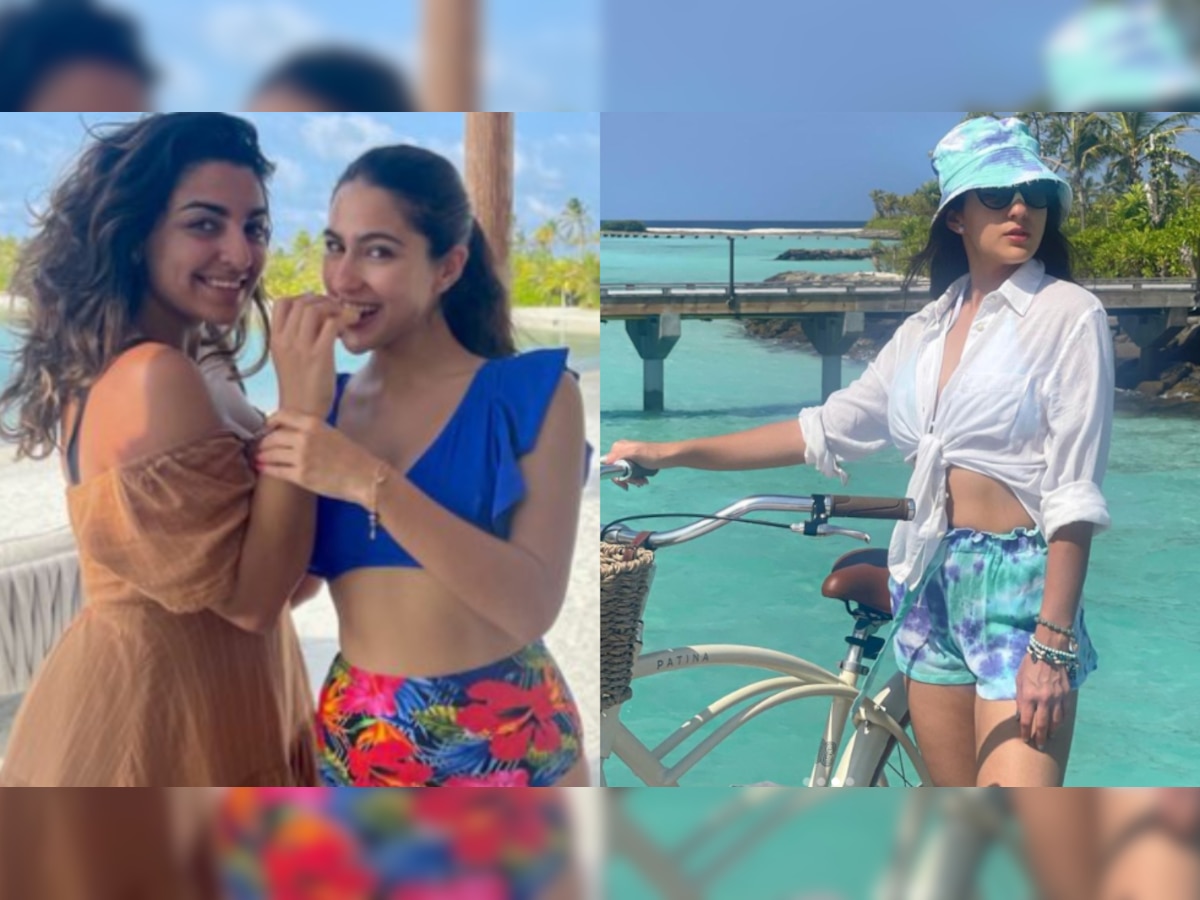 Sara Ali Khan's sexy floral bikini look from Maldives goes viral - See pic